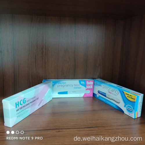 Schwangerschaft HCG Rapid Test Kit Midstream